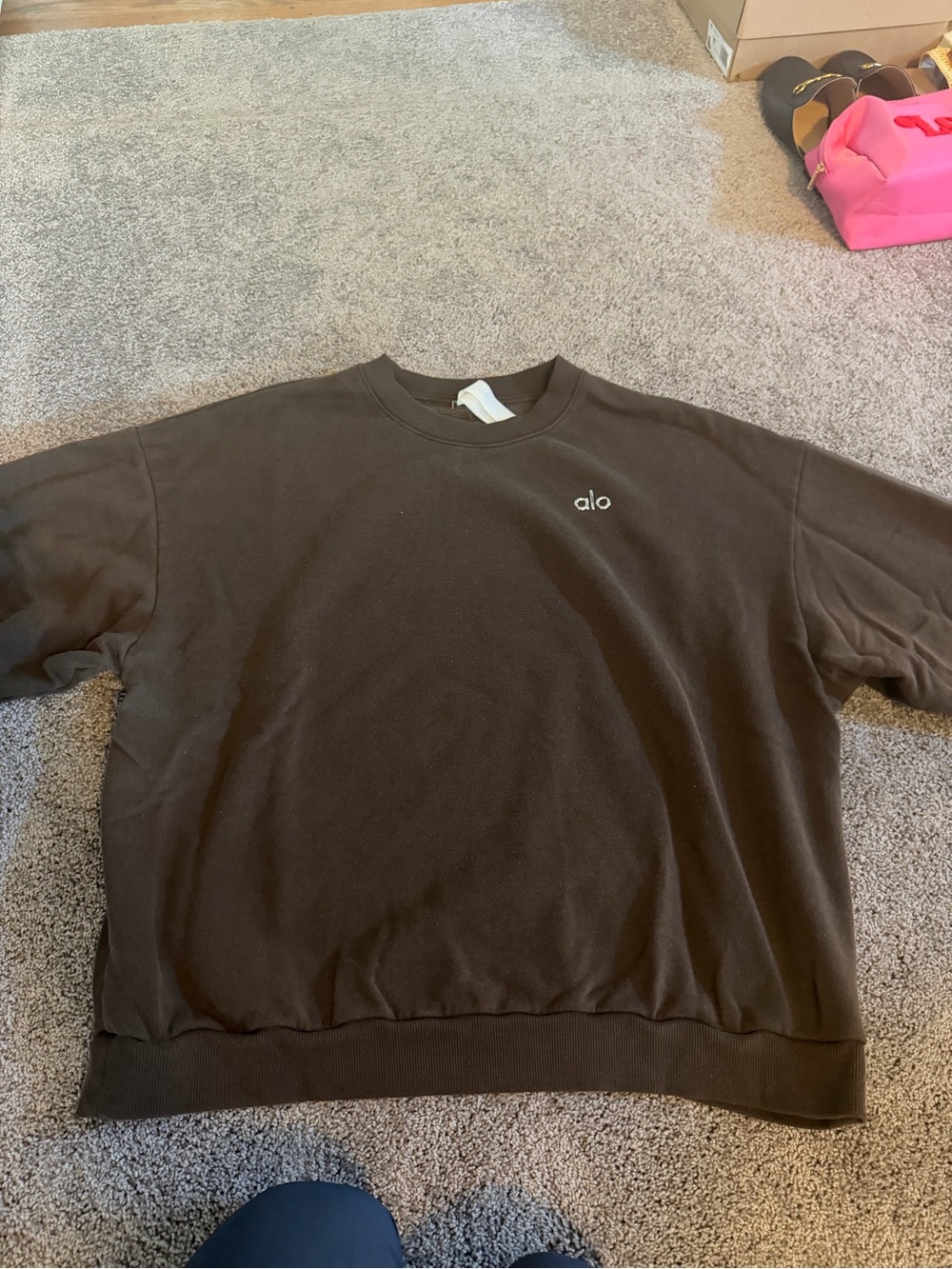Alo Women’s Brown Crewneck